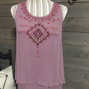 BNWOT Knox Rose Tunic Tank